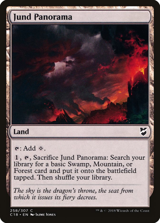 Jund Panorama [Commander 2018] | The CG Realm