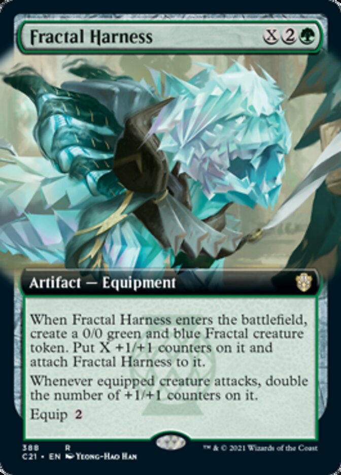 Fractal Harness (Extended Art) [Commander 2021] | The CG Realm