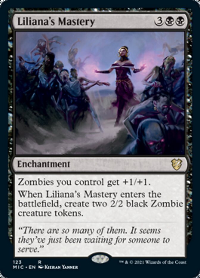 Liliana's Mastery [Innistrad: Midnight Hunt Commander] | The CG Realm