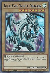 Blue-Eyes White Dragon (Blue) [LDS2-EN001] Ultra Rare | The CG Realm