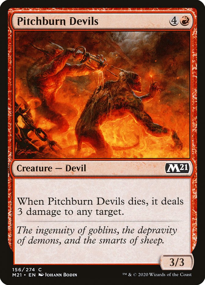 Pitchburn Devils [Core Set 2021] | The CG Realm