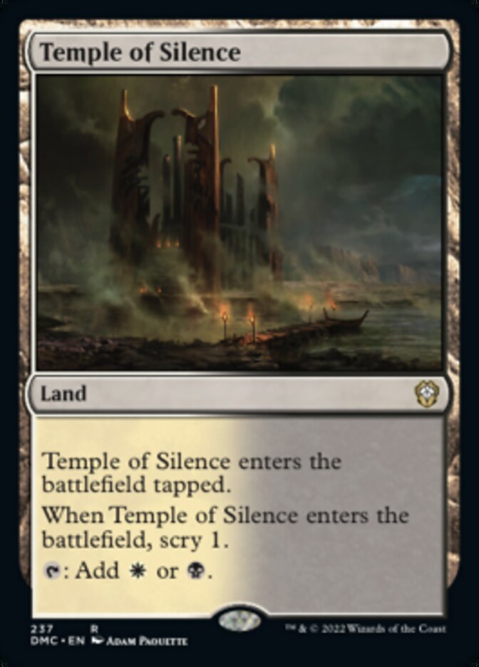 Temple of Silence [Dominaria United Commander] | The CG Realm