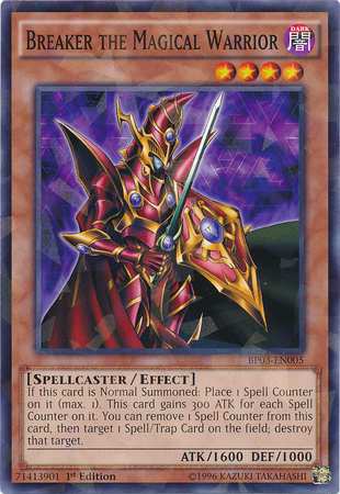 Breaker the Magical Warrior [BP03-EN005] Shatterfoil Rare | The CG Realm