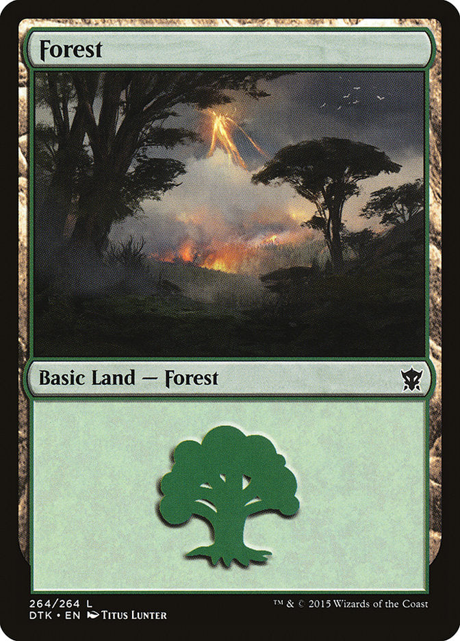 Forest (264) [Dragons of Tarkir] | The CG Realm