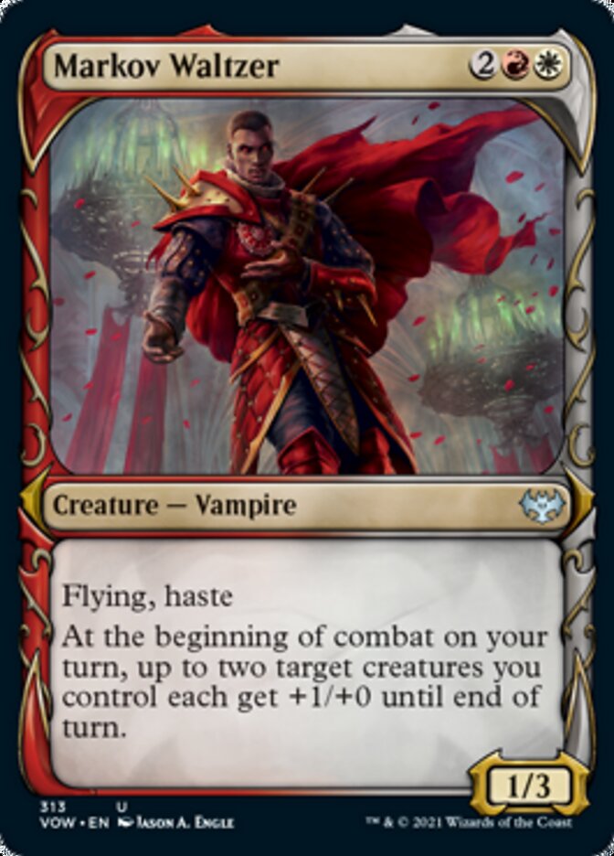 Markov Waltzer (Showcase Fang Frame) [Innistrad: Crimson Vow] | The CG Realm