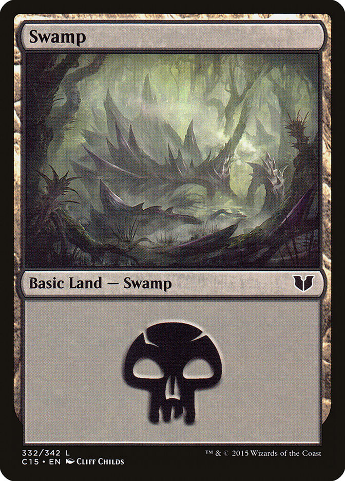 Swamp (332) [Commander 2015] | The CG Realm