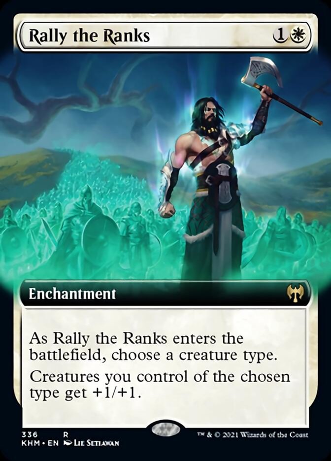 Rally the Ranks (Extended Art) [Kaldheim] | The CG Realm