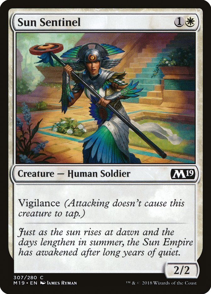 Sun Sentinel [Core Set 2019] | The CG Realm