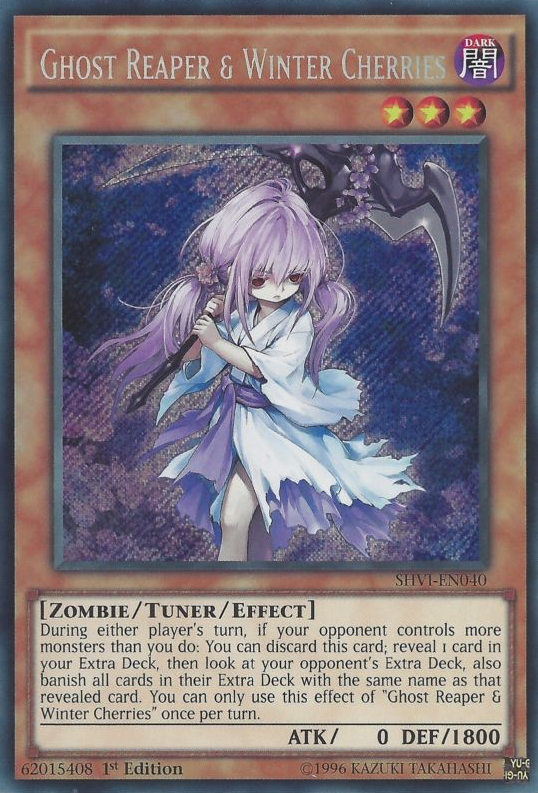 Ghost Reaper & Winter Cherries [SHVI-EN040] Secret Rare | The CG Realm