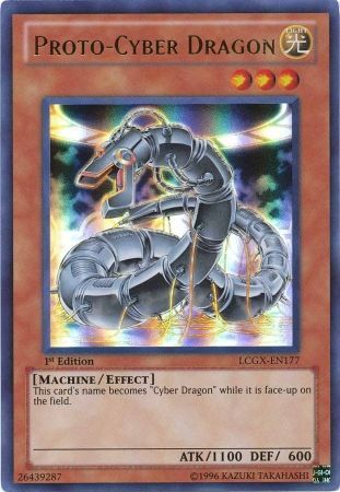 Proto-Cyber Dragon [LCGX-EN177] Ultra Rare | The CG Realm