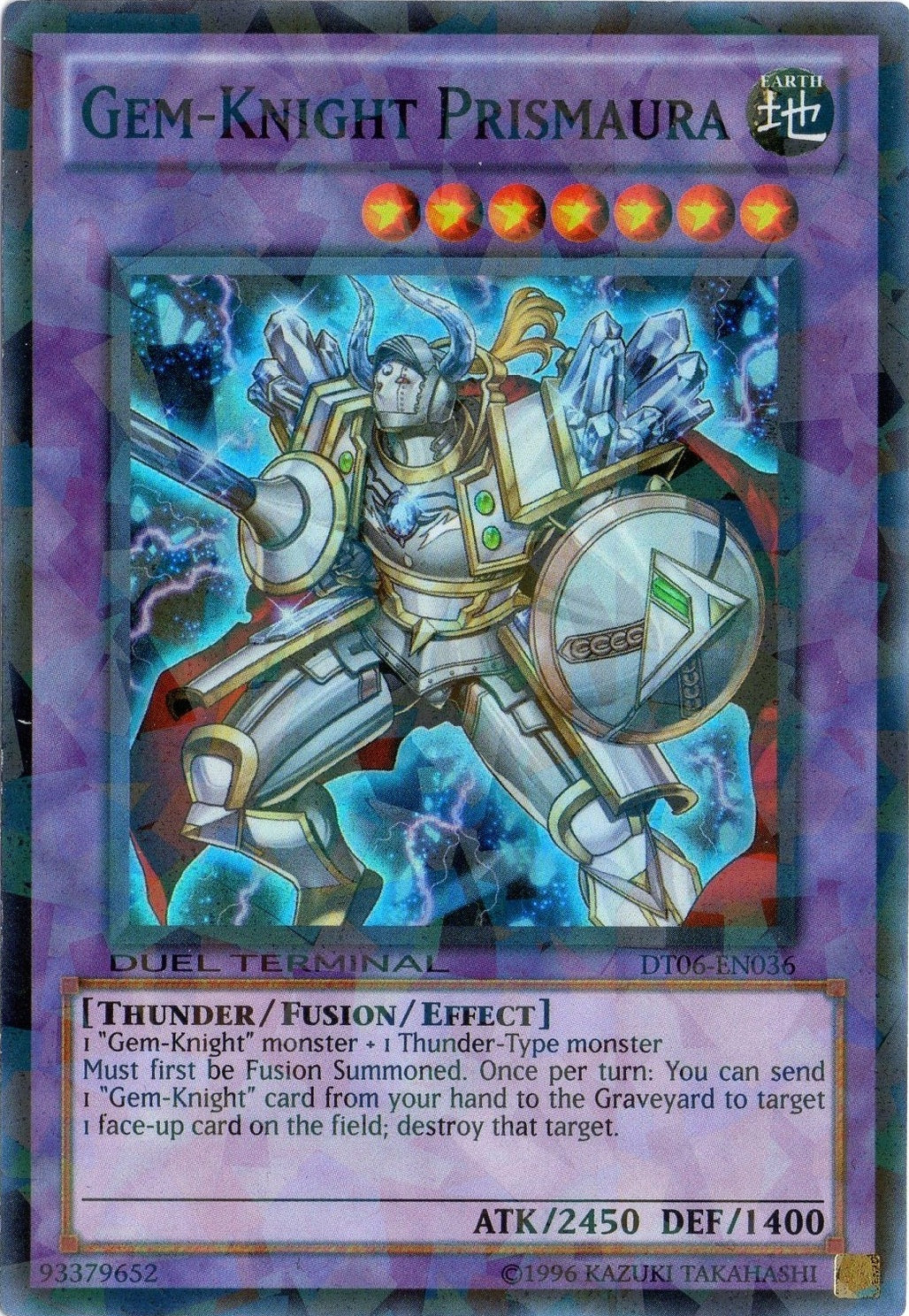 Gem-Knight Prismaura [DT06-EN036] Super Rare | The CG Realm