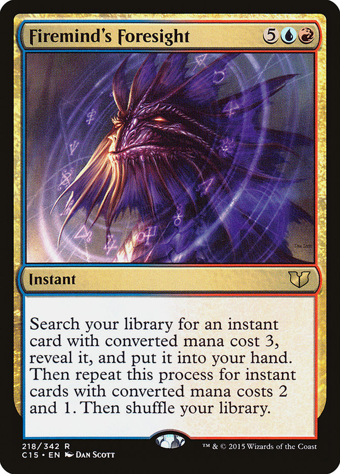 Firemind's Foresight [Commander 2015] | The CG Realm