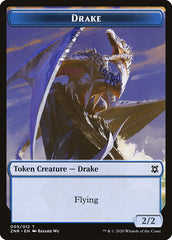 Copy // Drake Double-Sided Token [Zendikar Rising Tokens] | The CG Realm