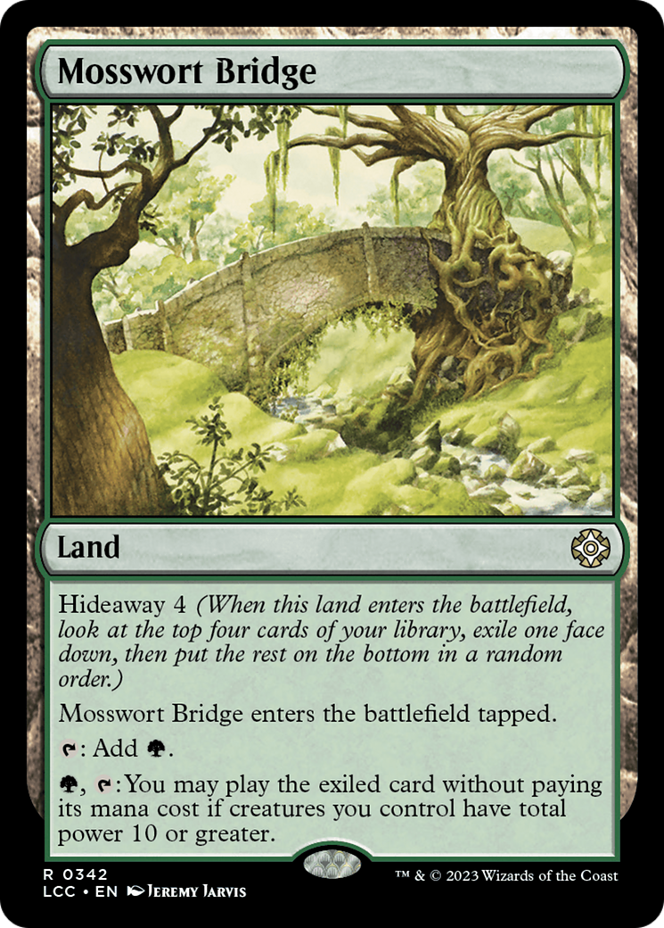 Mosswort Bridge [The Lost Caverns of Ixalan Commander] | The CG Realm