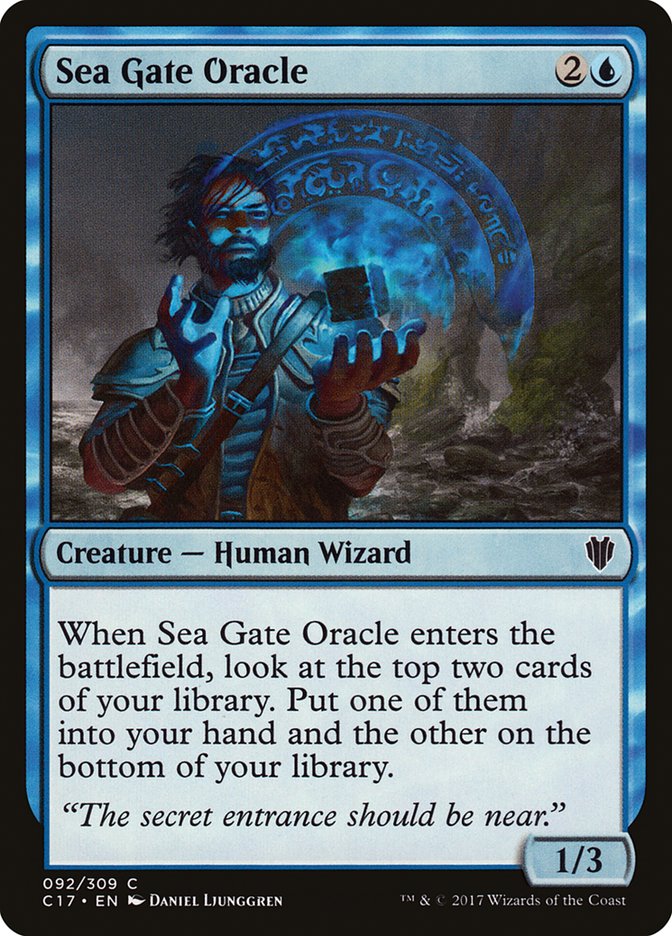 Sea Gate Oracle [Commander 2017] | The CG Realm