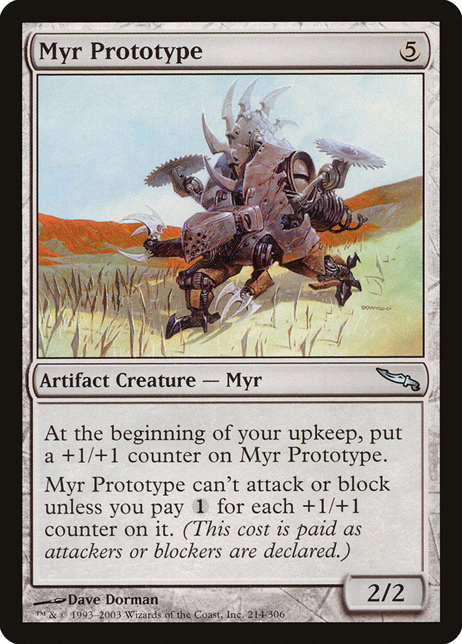 Myr Prototype [Mirrodin] | The CG Realm