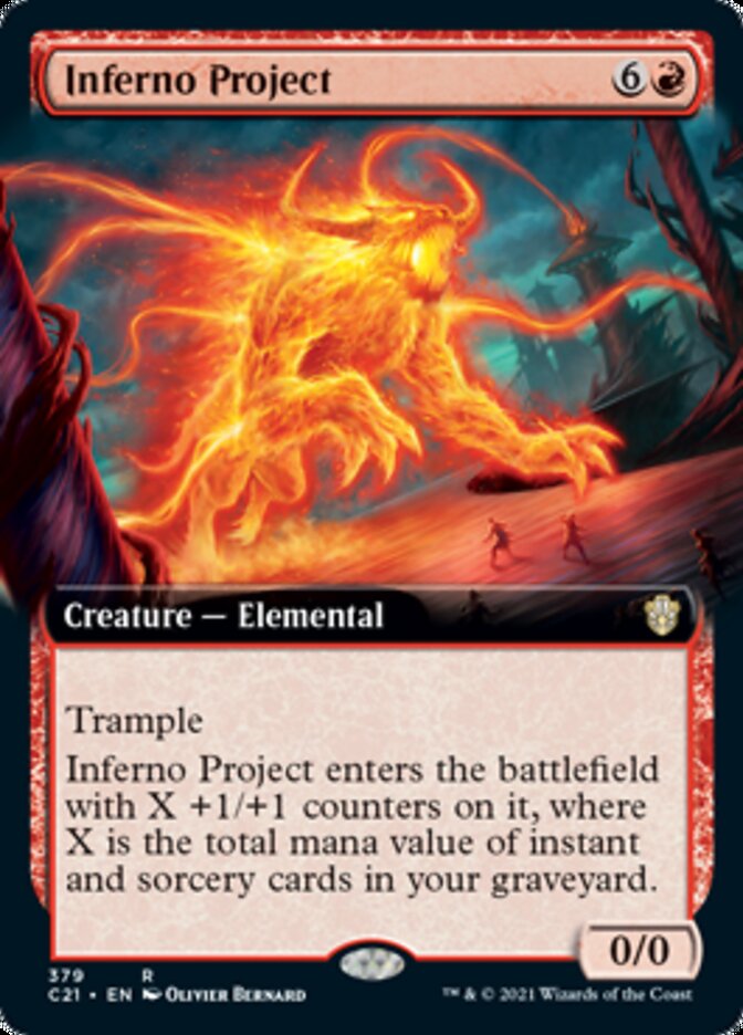 Inferno Project (Extended Art) [Commander 2021] | The CG Realm