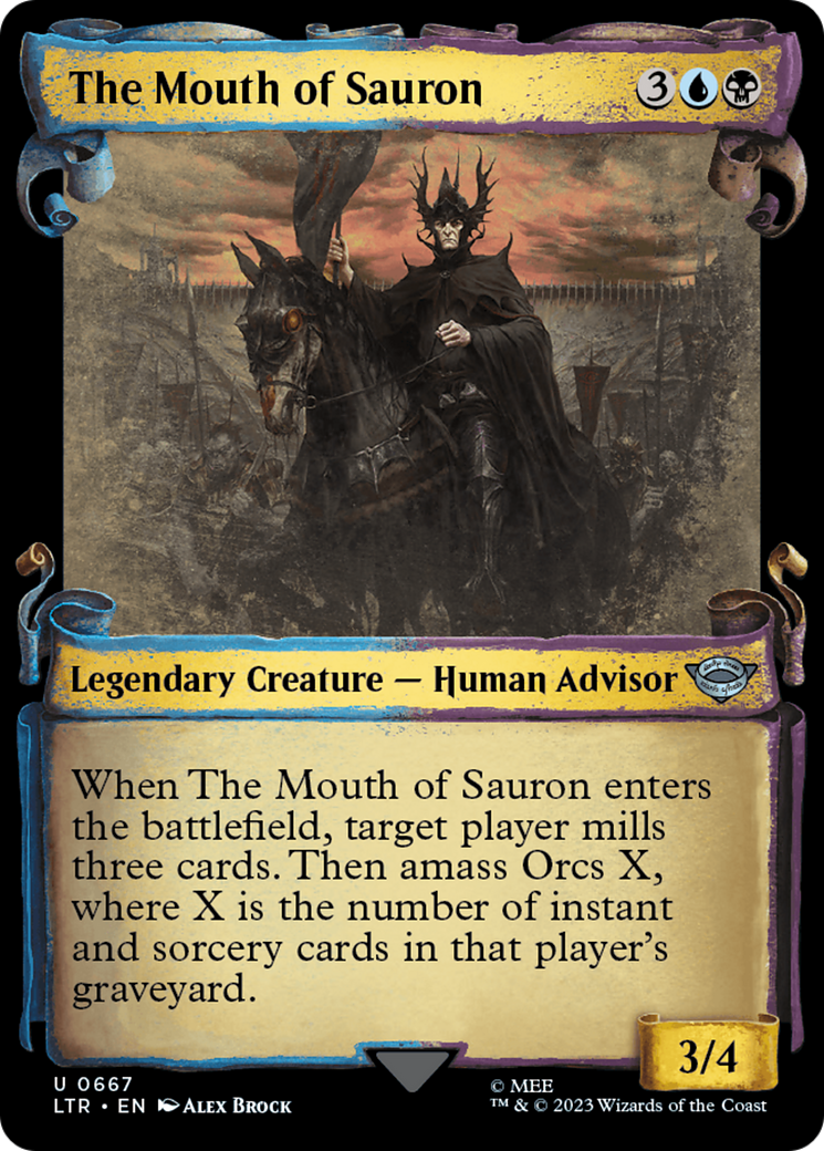 The Mouth of Sauron [The Lord of the Rings: Tales of Middle-Earth Showcase Scrolls] | The CG Realm