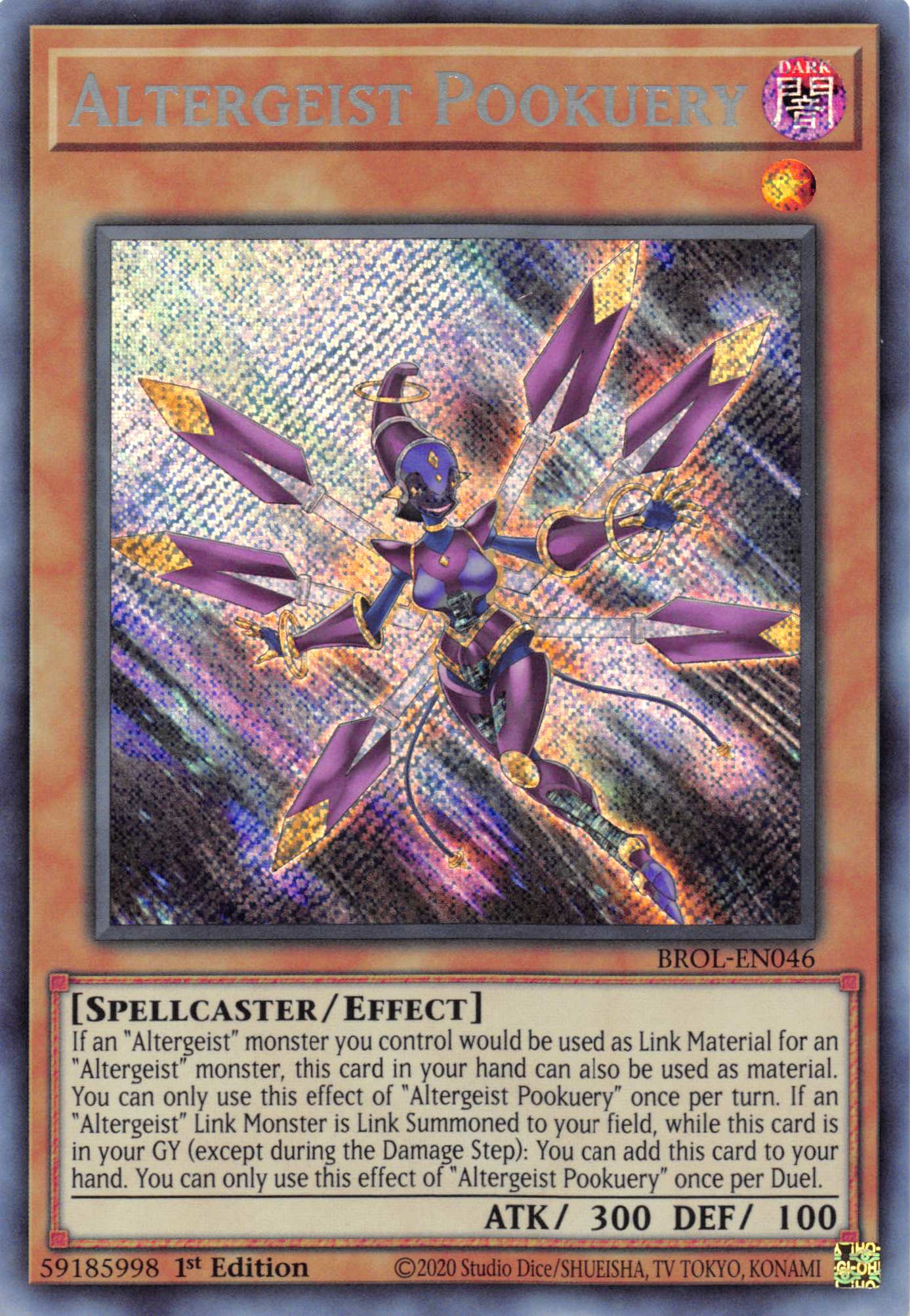 Altergeist Pookuery [BROL-EN046] Secret Rare | The CG Realm