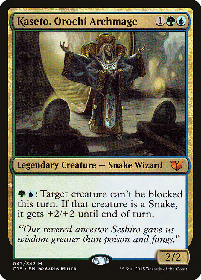 Kaseto, Orochi Archmage [Commander 2015] | The CG Realm