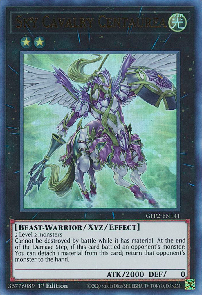 Sky Cavalry Centaurea [GFP2-EN141] Ultra Rare | The CG Realm