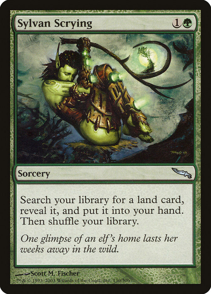 Sylvan Scrying [Mirrodin] | The CG Realm