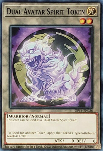 Dual Avatar Spirit Token [OP14-EN026] Super Rare | The CG Realm