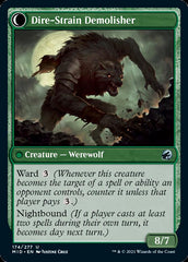 Burly Breaker // Dire-Strain Demolisher [Innistrad: Midnight Hunt] | The CG Realm