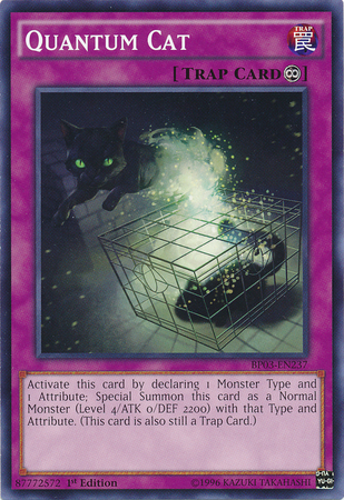 Quantum Cat [BP03-EN237] Common | The CG Realm