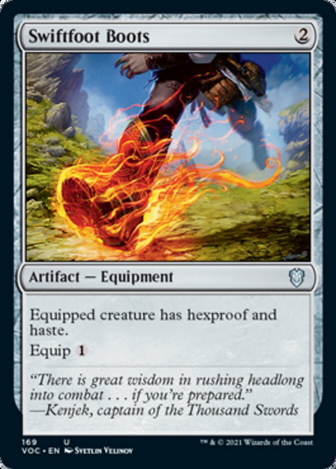 Swiftfoot Boots [Innistrad: Crimson Vow Commander] | The CG Realm