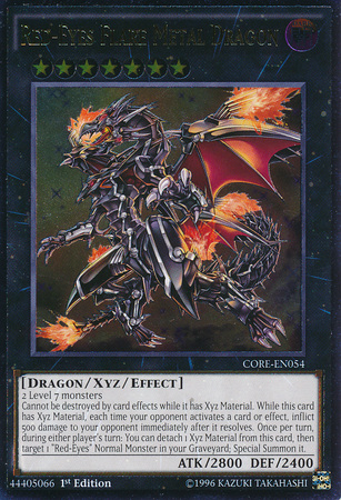 Red-Eyes Flare Metal Dragon [CORE-EN054] Ultimate Rare | The CG Realm