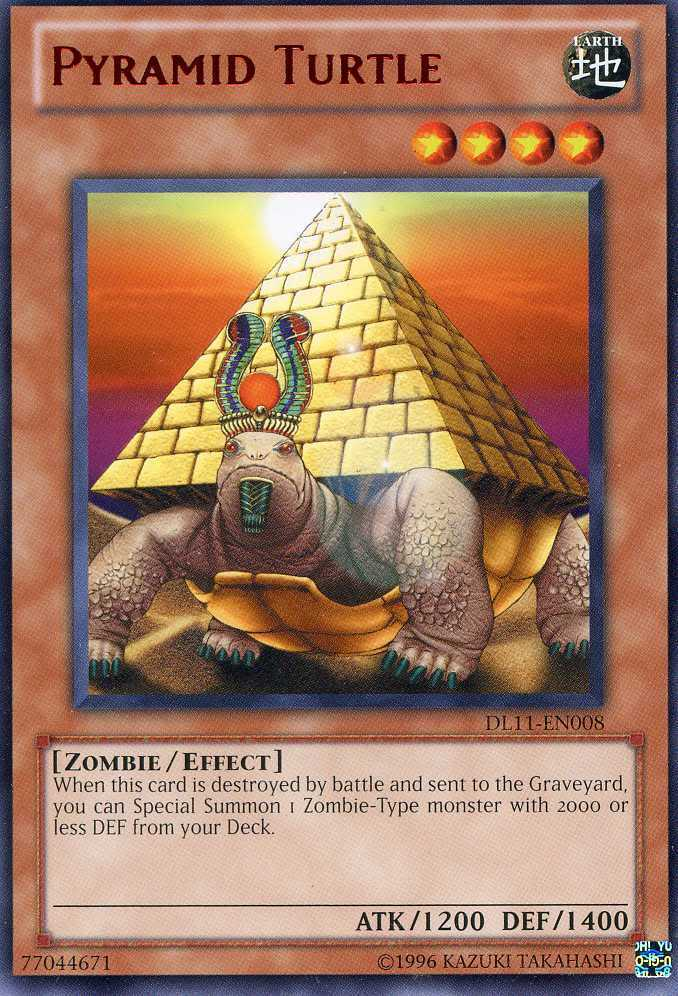 Pyramid Turtle (Red) [DL11-EN008] Rare | The CG Realm