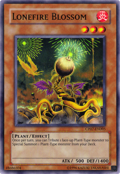 Lonefire Blossom [CP07-EN005] Super Rare | The CG Realm