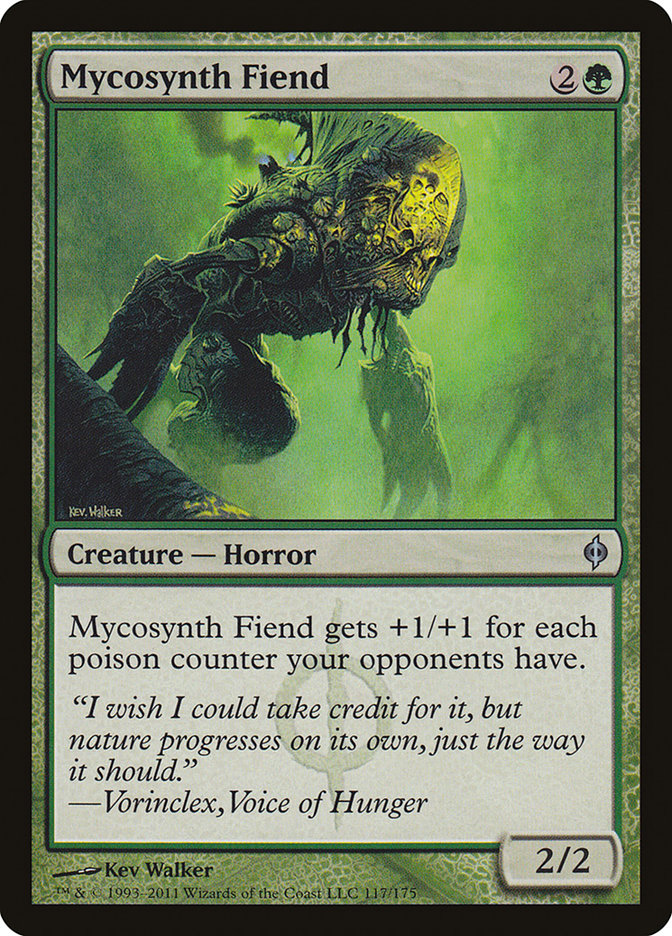 Mycosynth Fiend [New Phyrexia] | The CG Realm