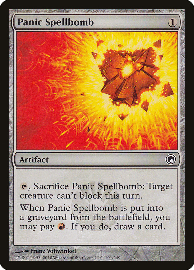 Panic Spellbomb [Scars of Mirrodin] | The CG Realm