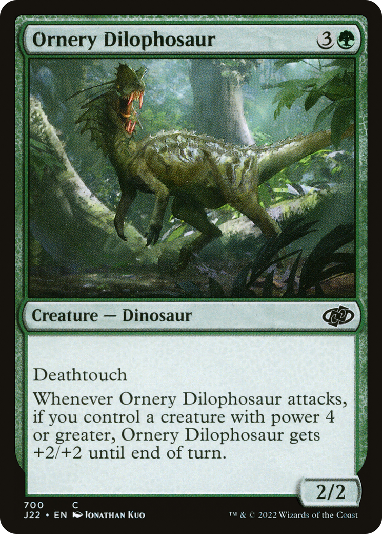 Ornery Dilophosaur [Jumpstart 2022] | The CG Realm