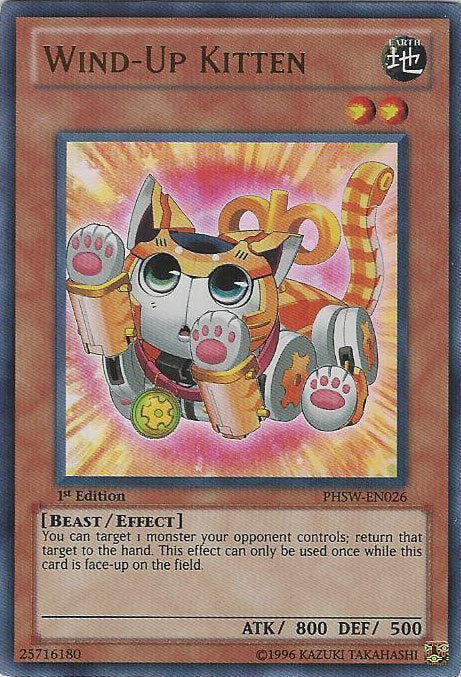 Wind-Up Kitten [PHSW-EN026] Ultra Rare | The CG Realm