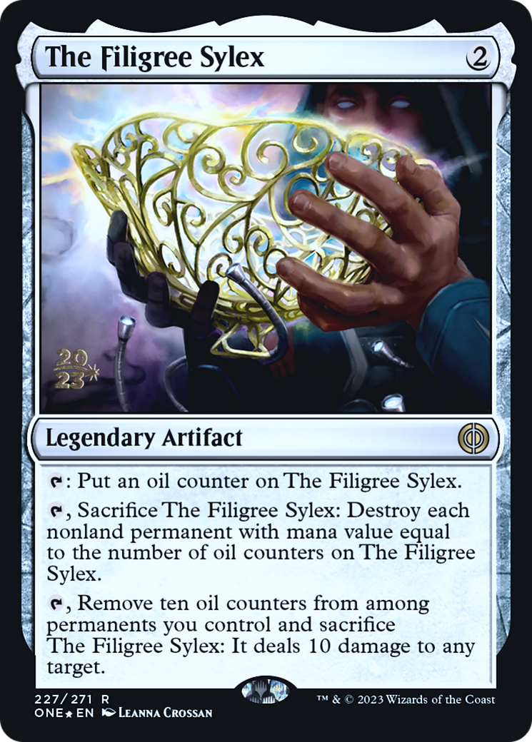 The Filigree Sylex [Phyrexia: All Will Be One Prerelease Promos] | The CG Realm