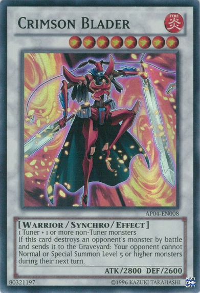 Crimson Blader [AP04-EN008] Super Rare | The CG Realm