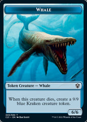 Beast (010) // Whale Double-Sided Token [Commander 2021 Tokens] | The CG Realm