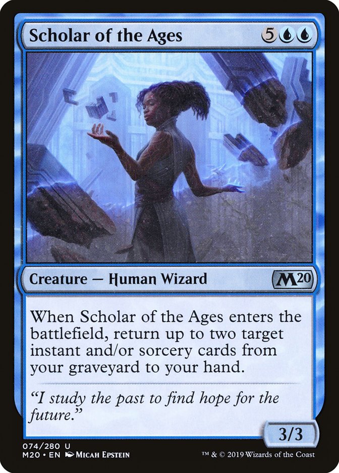 Scholar of the Ages [Core Set 2020] | The CG Realm