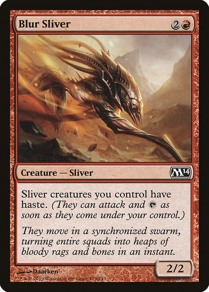 Blur Sliver [Magic 2014] | The CG Realm