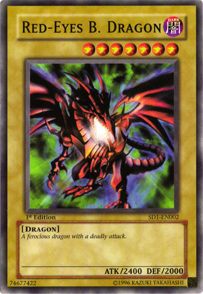 Red-Eyes B. Dragon [SD1-EN002] Common | The CG Realm