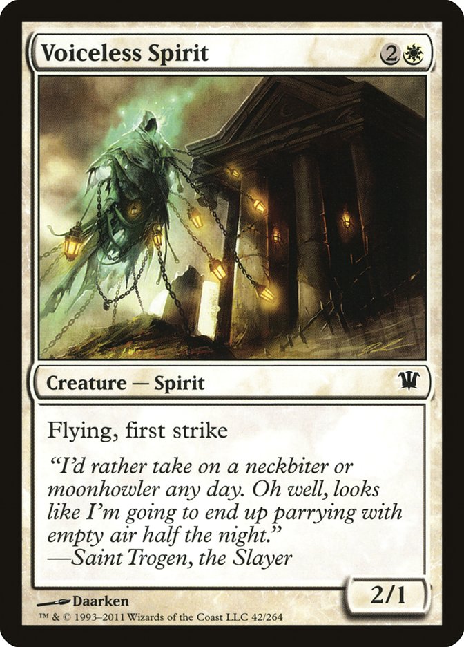 Voiceless Spirit [Innistrad] | The CG Realm