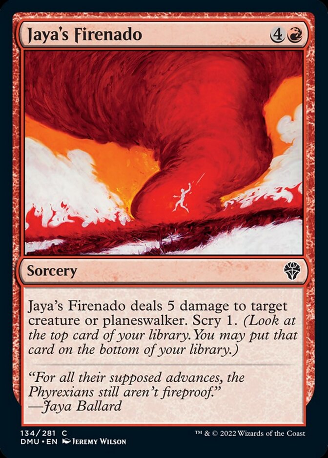 Jaya's Firenado [Dominaria United] | The CG Realm