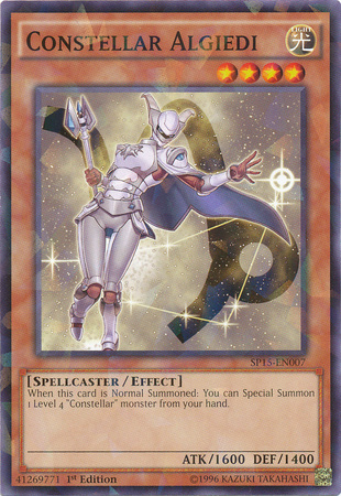 Constellar Algiedi [SP15-EN007] Shatterfoil Rare | The CG Realm