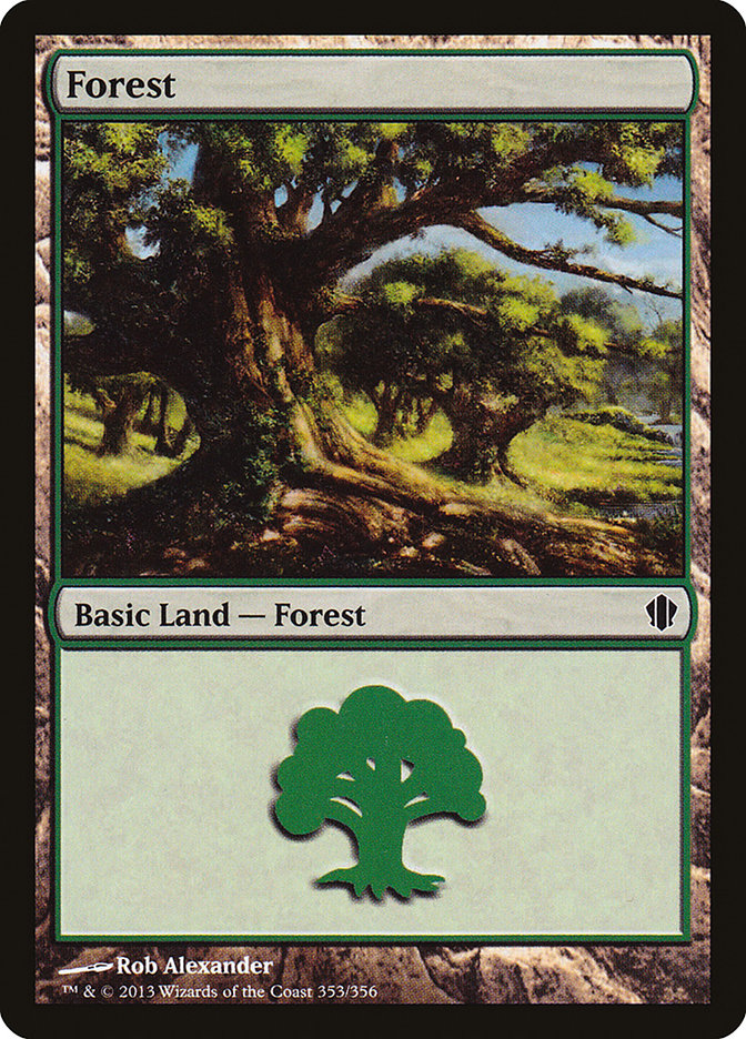 Forest (353) [Commander 2013] | The CG Realm