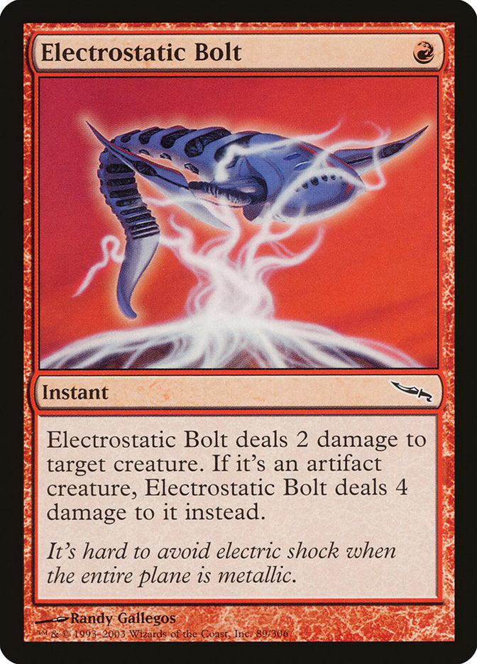 Electrostatic Bolt [Mirrodin] | The CG Realm