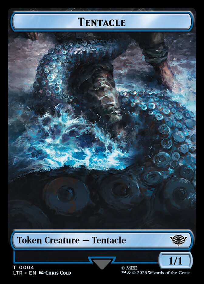 Tentacle Token [The Lord of the Rings: Tales of Middle-Earth Tokens] | The CG Realm