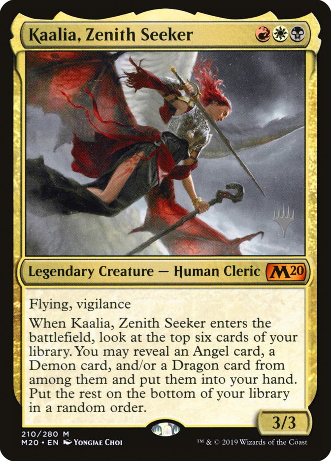 Kaalia, Zenith Seeker (Promo Pack) [Core Set 2020 Promos] | The CG Realm